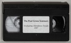 Paul Green Seminar: evaluating attendance trends